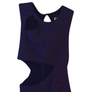 BCBG Cut-Out Midi Dress